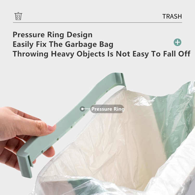 Xiaomi Youpin Jordan&amp;Judy Thùng Rác Treo Tường 8.8L Có Thể Gập Lại Tiện Dụng Cho Nhà Bếp