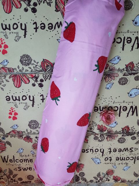 Vỏ gối ôm (35x100) cotton poly