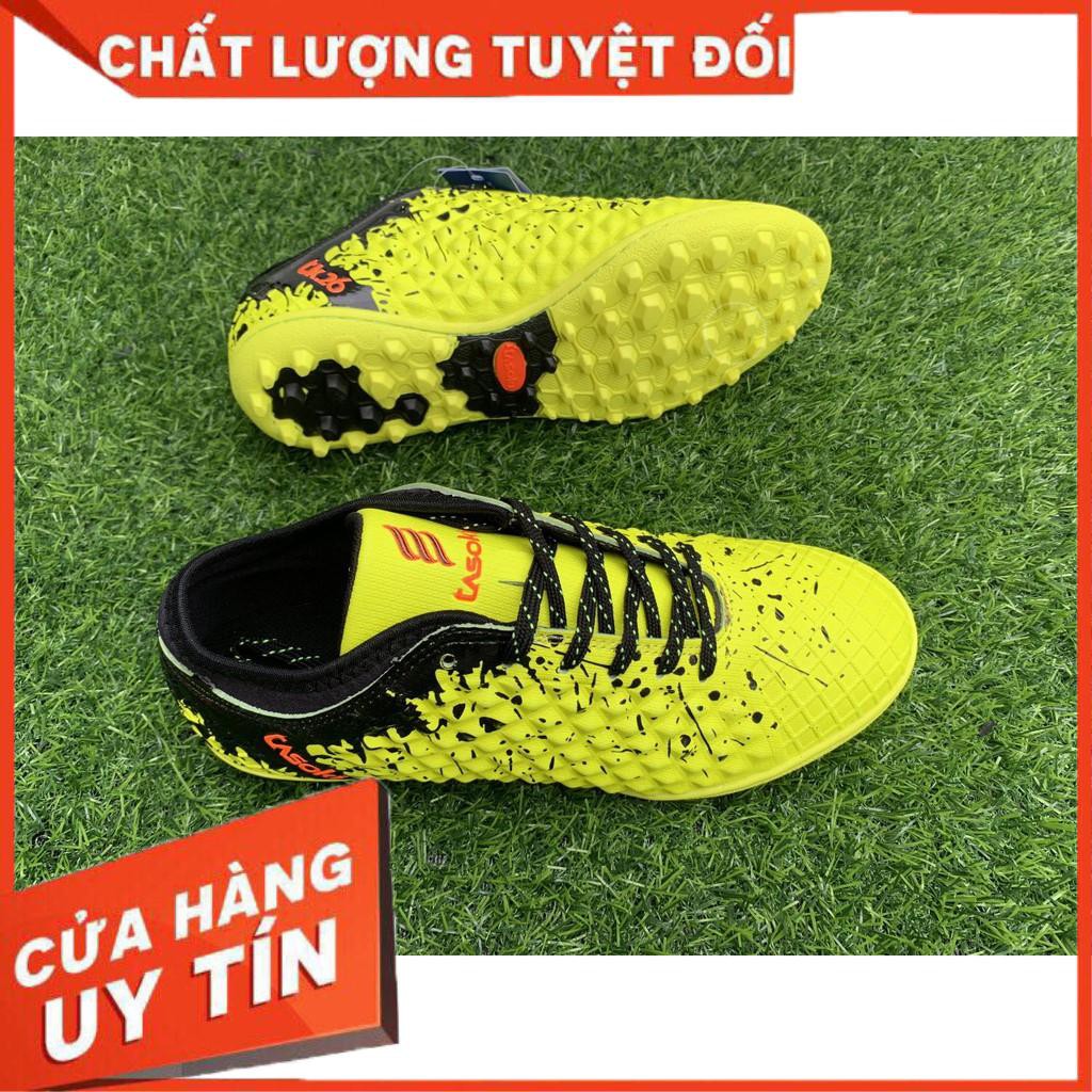 Giày đá bóng cổ cao TASOKI 26 - sân nhân tạo - đế khâu full - hàng 100% hình