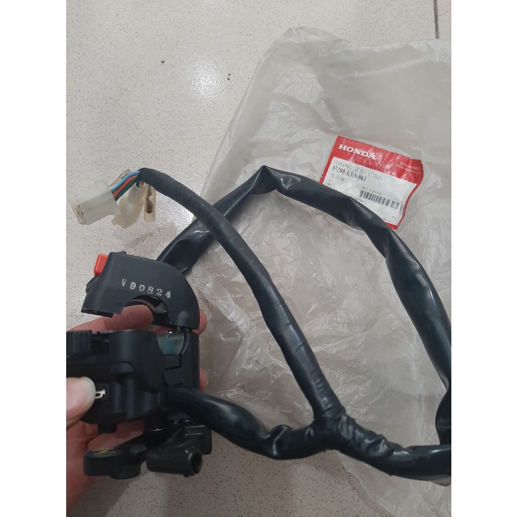 Công tắc đèn xi nhan wave anpha đời đời wave nhỏ honda