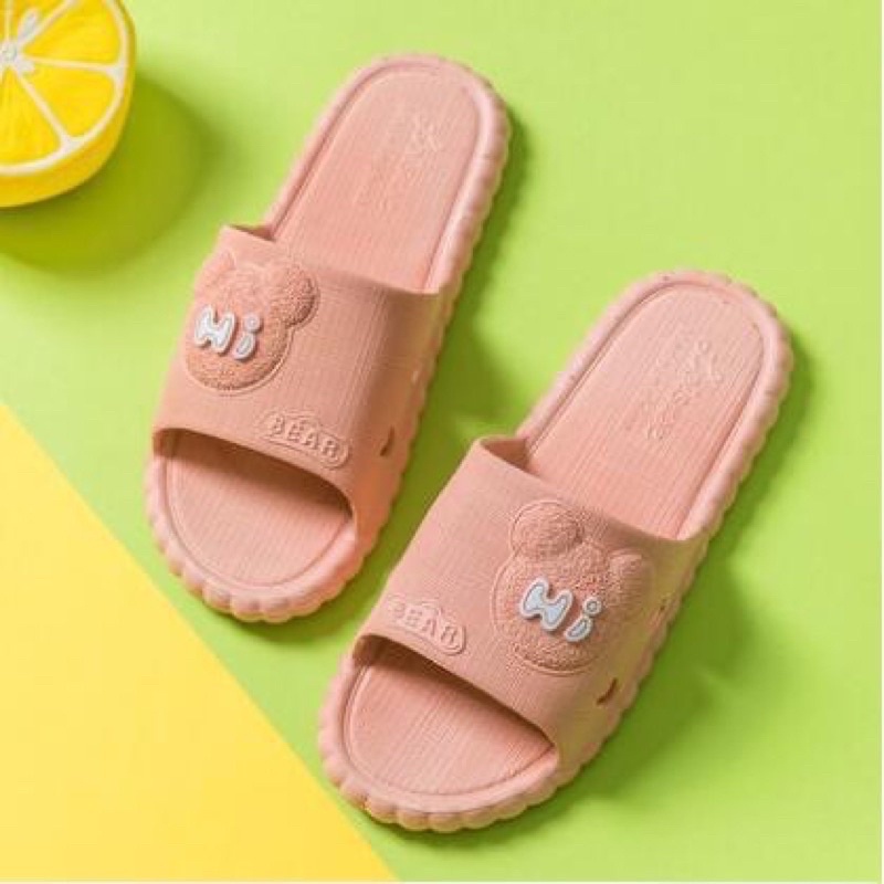 Dép Gấu Hi Bear Tông Mầu Pastel Chất Đẹp