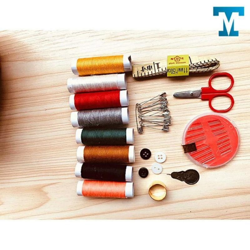 HỘP KIM CHỈ MAY VÁ - TIỆN LỢI ( LOẠI 8 CUỘN )