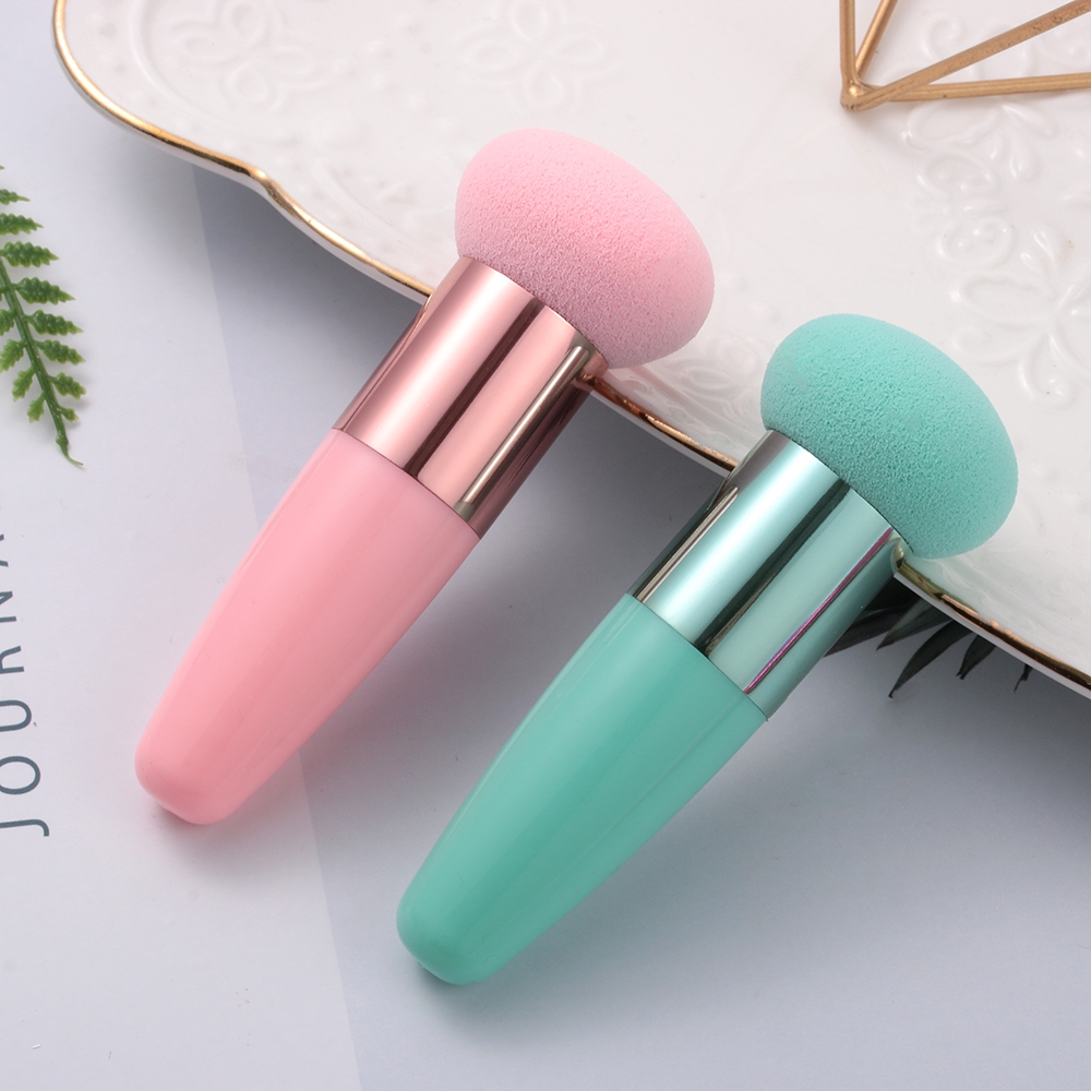 Fashion Cute Mushroom Head Foundation Powder Sponge dry &amp; wet purpose puff Face Makeup Brushes Tools