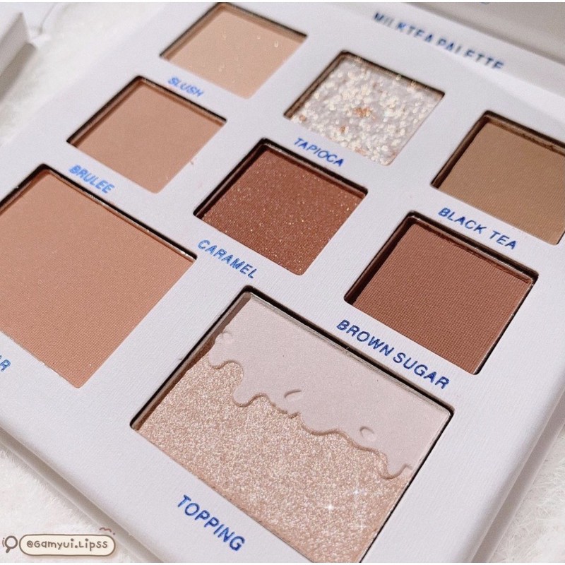 Bộ Trang Điểm Dikalu Trà Sữa Bubble Time Gồm Phấn Mắt + Phấn Má + Hilight [salesale] | BigBuy360 - bigbuy360.vn