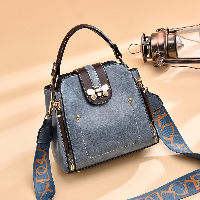 IELGY Túi Đeo Chéo Vai Bằng Da Mềm Thời Trang