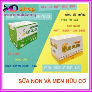 Men hữu cơ và sữa non sunplus