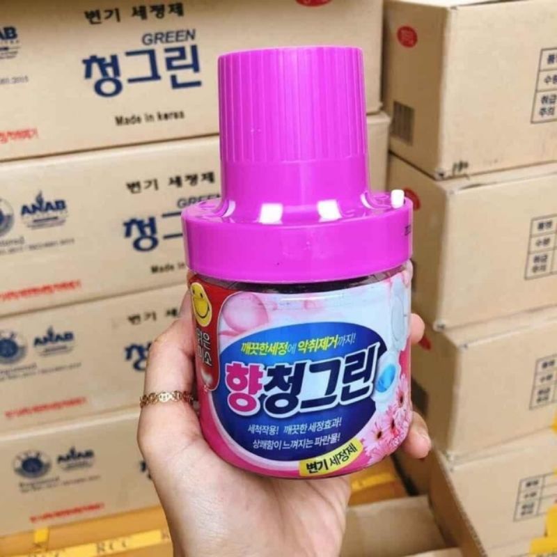 Chai thả bồn cầu, lọ thả bồn cầu, viên thả bồn cầu Hàn Quốc