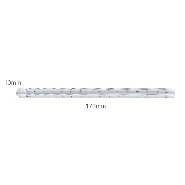 Thước Kẻ Dài Hình Tam Giác Dễ Thương Cho Học Sinh