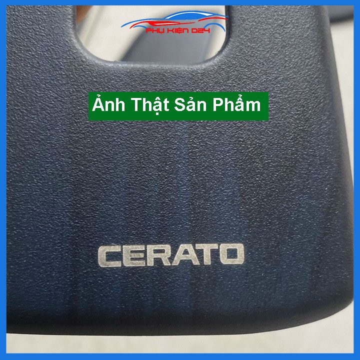 Ốp nội thất Cerato 2019-2020-2021-2022 nhựa ABS vân đá bảo vệ chống trầy xước và làm đẹp xe