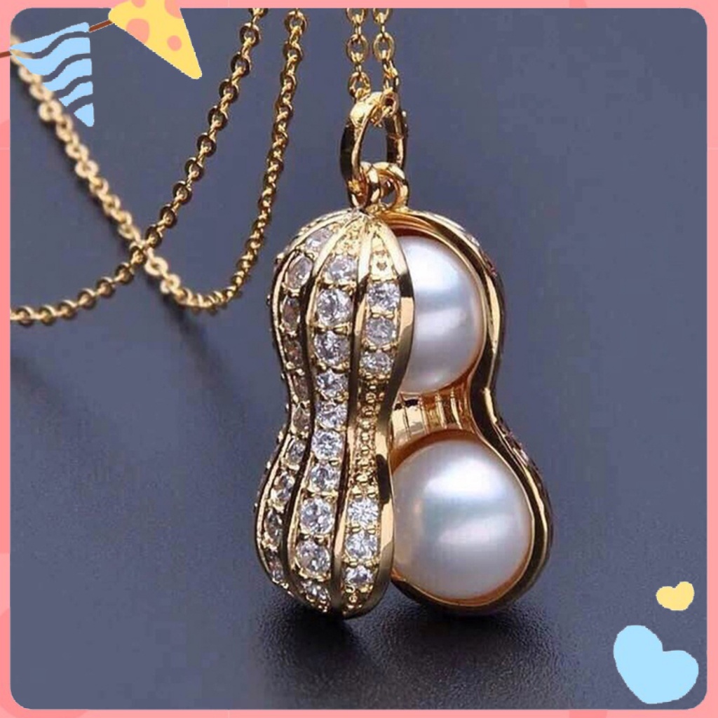 Vòng cổ Mặt Đậu Phộng Độc Đáo