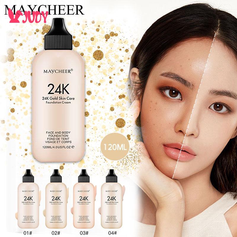 Kem nền dạng lỏng che khuyết điểm lâu trôi thể tích 120ml hiệu MAYCHEER