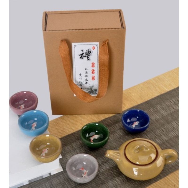 Bộ chén đủ màu hàng chuẩn htb1917