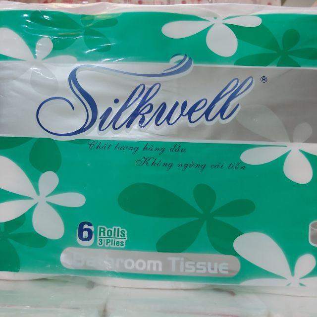 Giấy Silkwell 6 cuộn 3 lớp