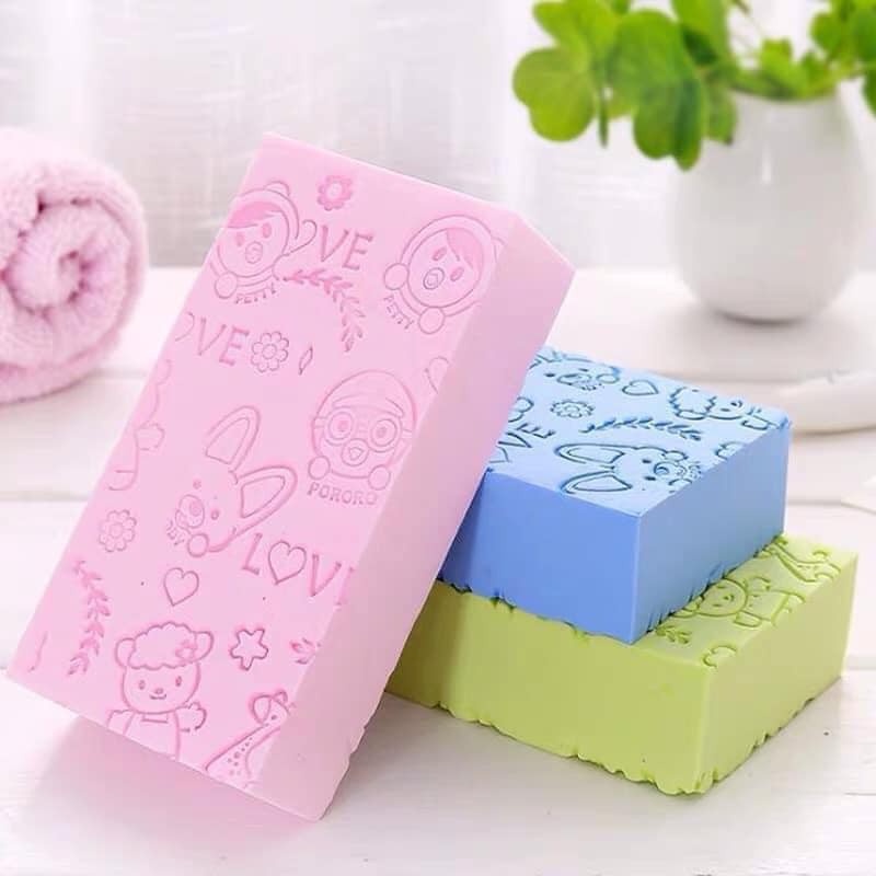 Mút Tắm Bọt Biển Kì Gét Tẩy Da Chết Siêu Sạch