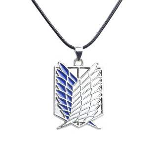 Mới Vòng cổ Mặt Logo Attack on Titan Cá Tính