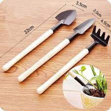 GIÁ TỐT - Set 3 cuốc xẻng làm vườn mini tiện lợi - ANCK34234 GIẢM 5K ĐƠN 99K