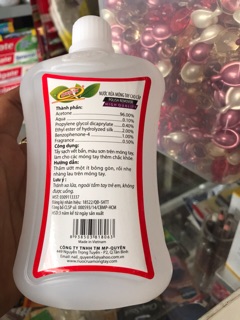 Nước rửa móng quyên 500ml