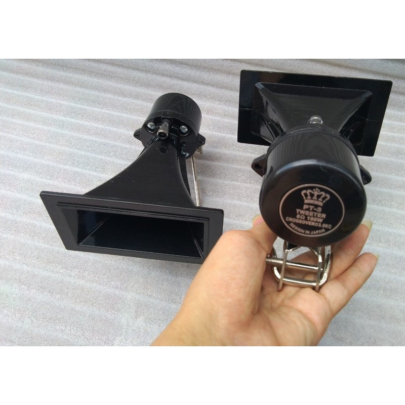 BỘ 2 LOA TĂNG TRÉP PT3 ĐEN CAO CẤP - KÈM TỤ 2,2MF