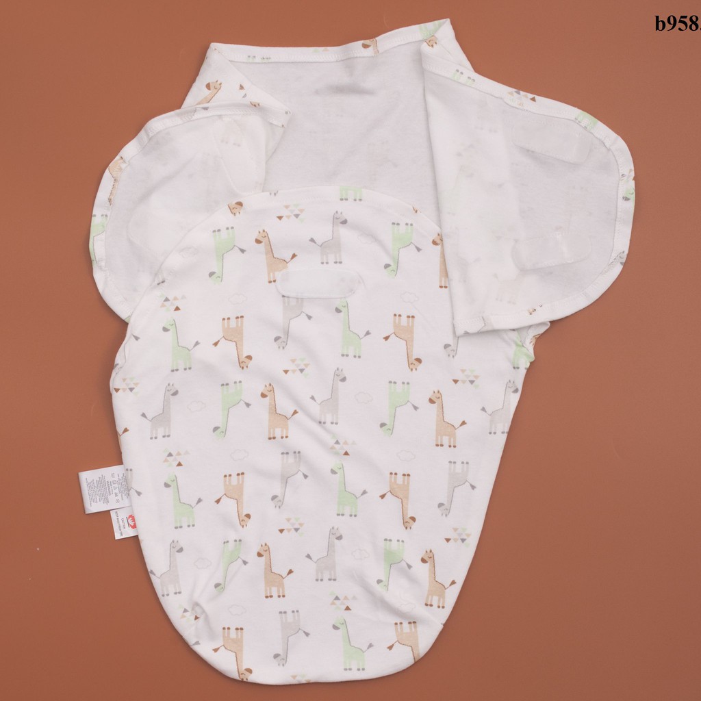Khăn quấn ( ủ kén ) chất cotton mỏng cho bé trai và bé gái có sẵn