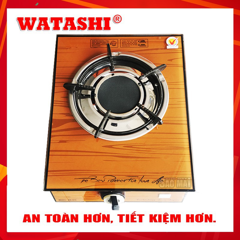 [CHÍNH HÃNG] Bếp ga đơn hồng ngoại Watashi WA014