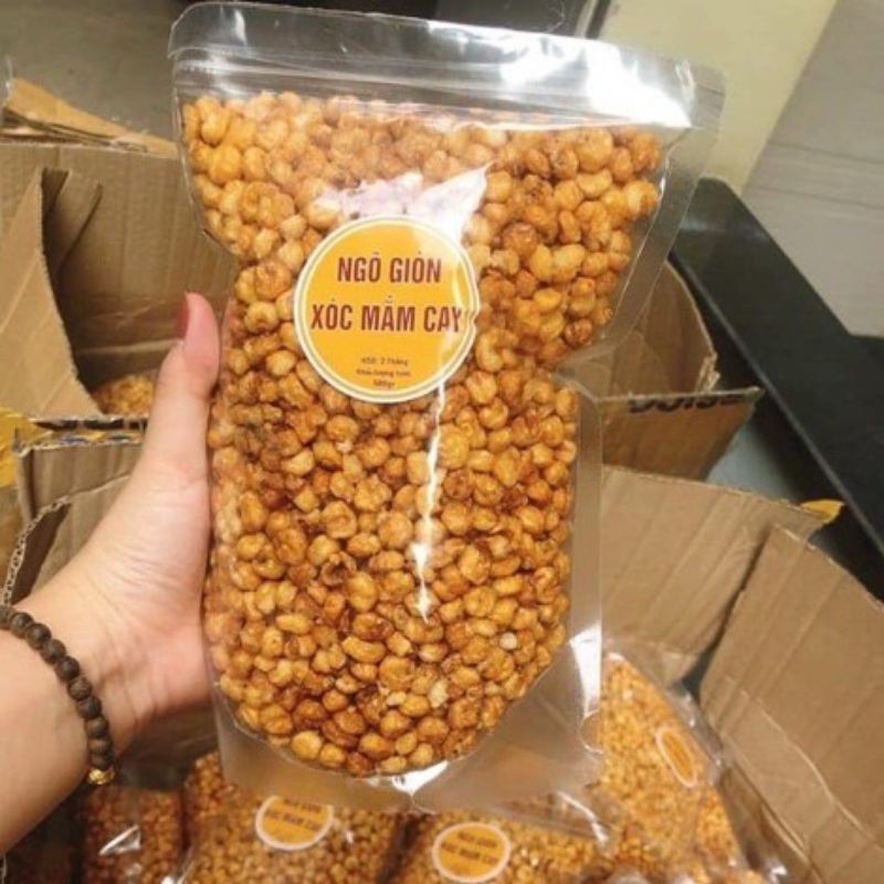 500g ngô sóc mắm cay ❤️ Ngô cay sóc mắm_ giòn tan | BigBuy360 - bigbuy360.vn