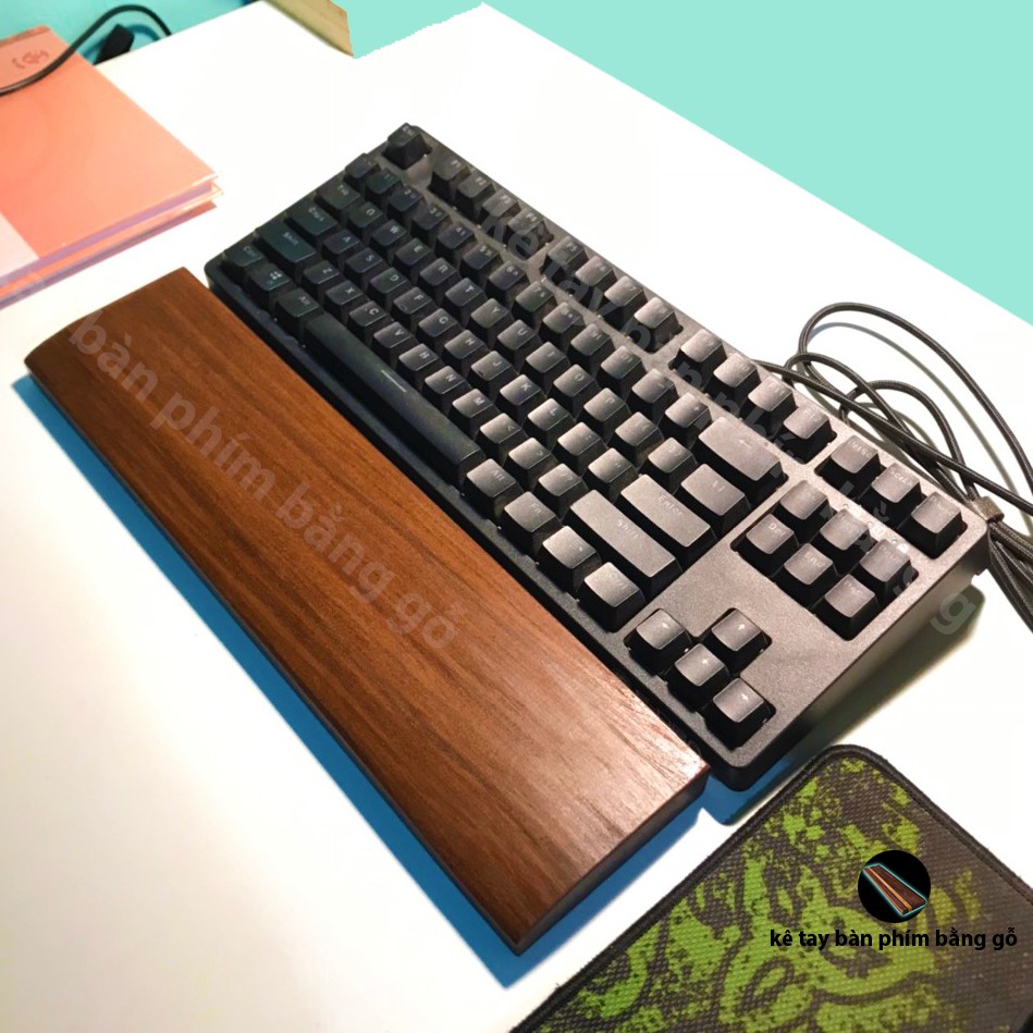 Kê lót tay bàn phím - bằng gỗ thiết kế chất lượng cao Fullsize/ TKL / Compact / Keychon  [Có làm theo yêu cầu] | BigBuy360 - bigbuy360.vn