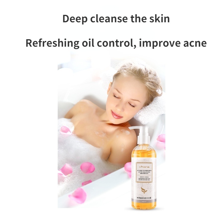 Gel Tắm Sủi Bọt Amino acid Hỗ trợ giảm mụn Chống Nhiễm Trùng Dành Cho Nam Và Nữ