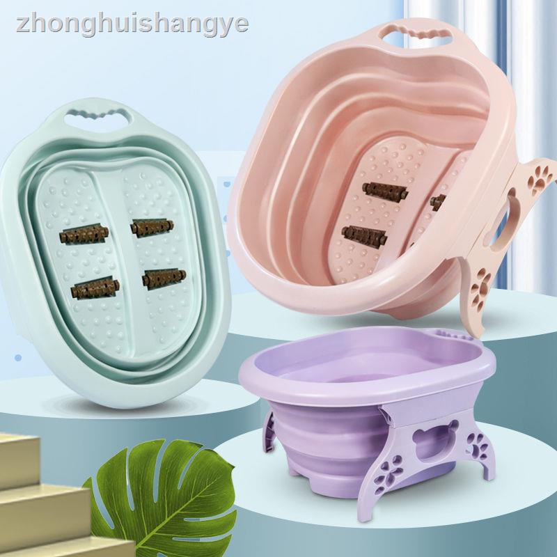 Chậu Ngâm Chân Mát Xa Cỡ Lớn Gấp Gọn Tiện Dụng | BigBuy360 - bigbuy360.vn