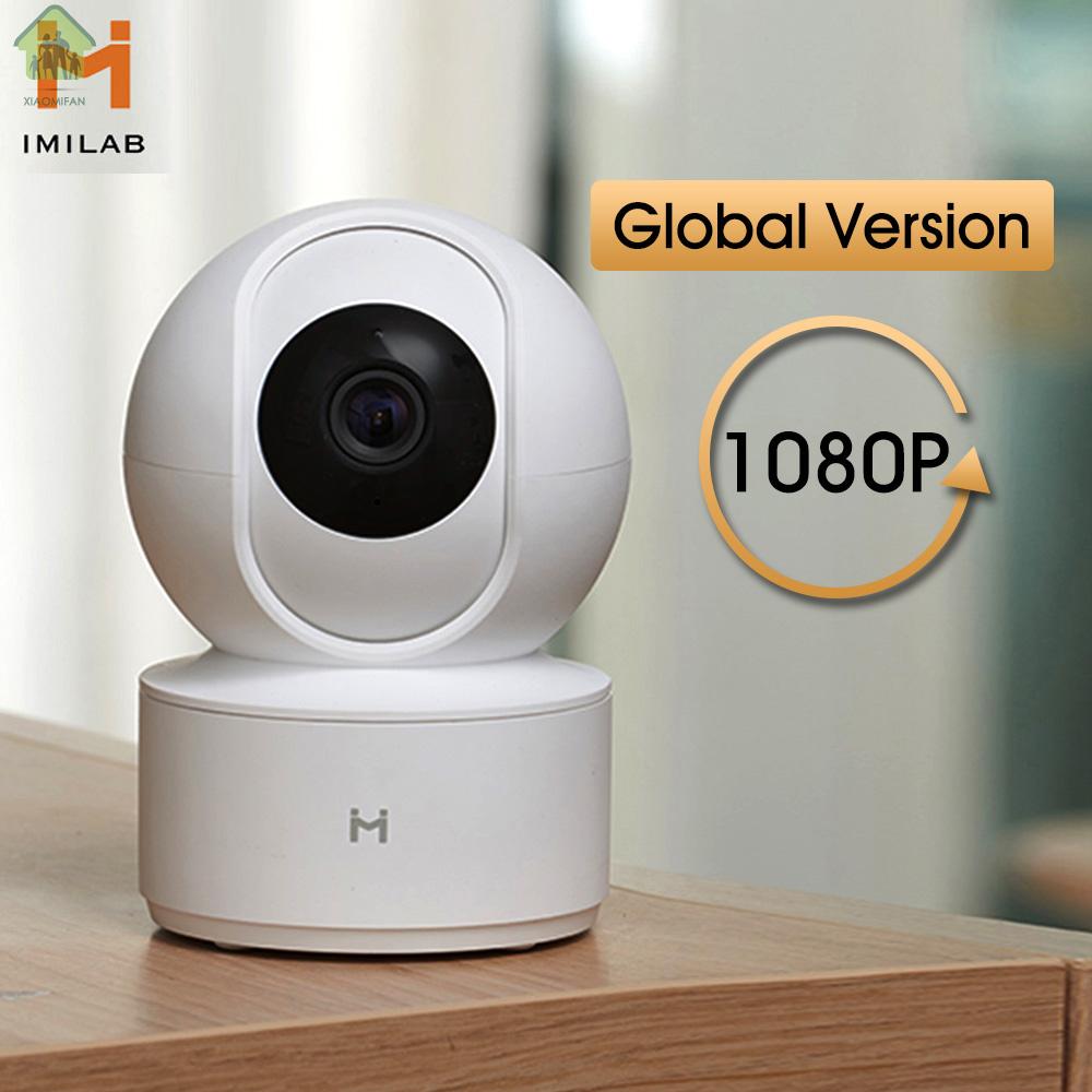 xm Global Version  IMILAB Smart Camera Infrared Night Vision 360 Degree Panoramic 1080P Al Humanoid Detection H.265 Smart Home Wireless Camera APP Remote With EU Plug