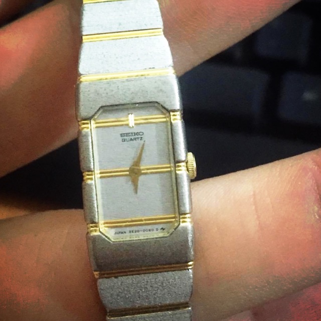 Thanh lý đồng hồ nữ Seiko chuẩn nhật mặt vuông