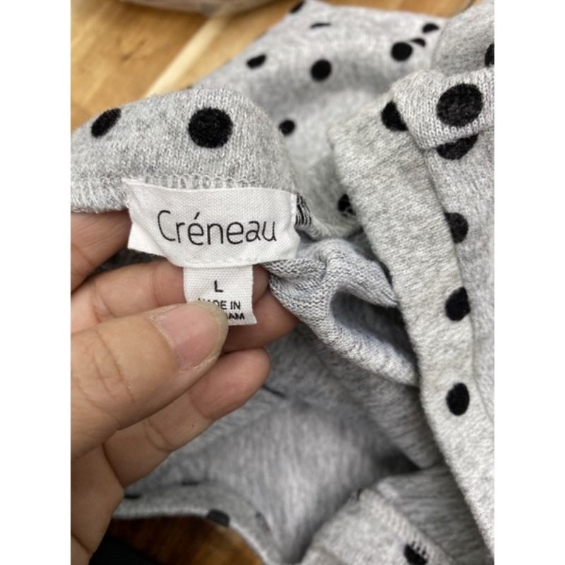 Áo thun kiểu tay dài Creneau