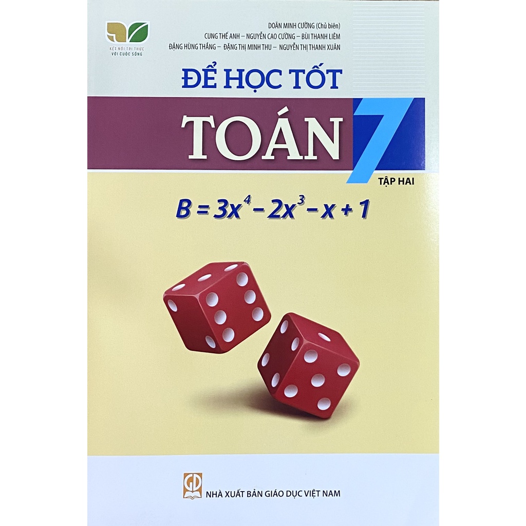 Sách - Để học tốt Toán 7 tập 2 - Kết Nối Tri Thức Với Cuộc Sống