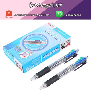 Bút bi 4 màu (hộp 12 chiếc)