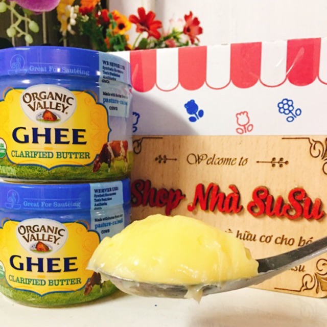 Bơ ghee hữu cơ Organic Valley 212g(8/2021)
