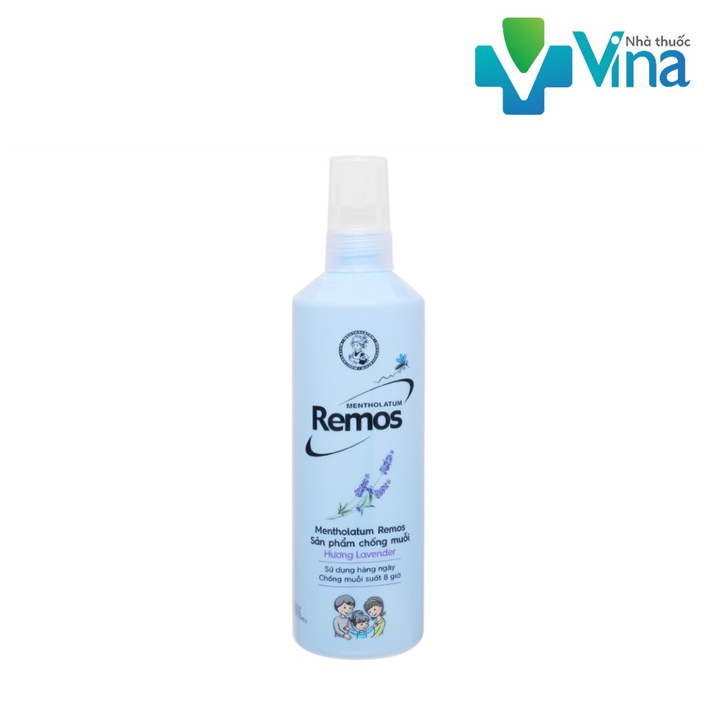 Xịt Chống Muỗi Remos - 60ml Và 150ml