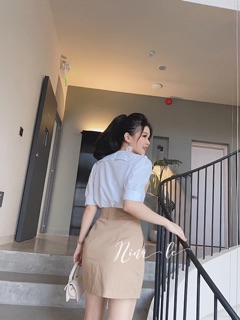 Sét bộ sơ mi chân kaki