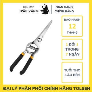 Kéo cắt cành, Kéo tỉa cành, Kìm cắt cành, Kìm tỉa cành, Kéo làm vườn, Kéo tạo hình bosai dài 20cm Tolsen 31019
