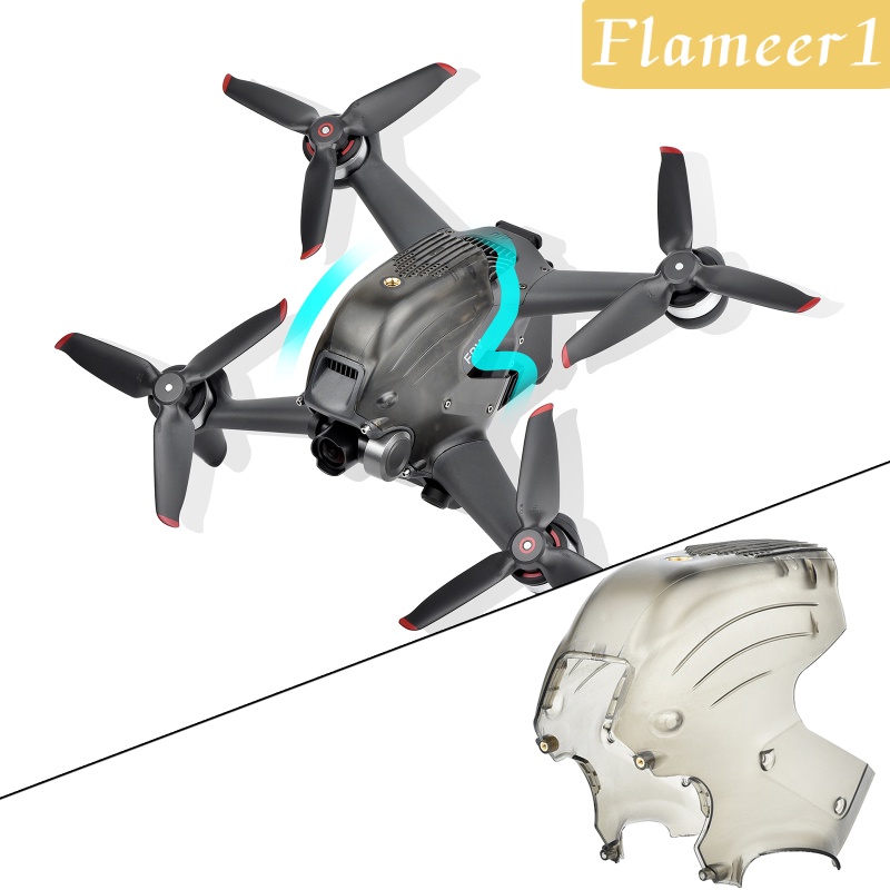 [Flameameer1] Vỏ Trên Thân Trên Cho DJI FPV Drone Dễ Lắp Đặt