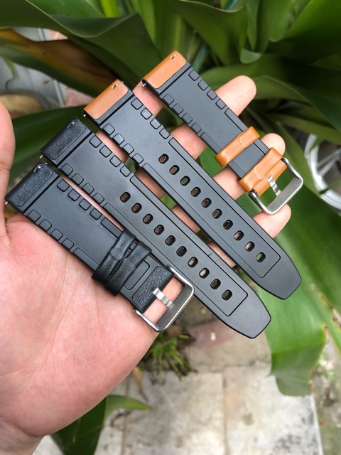 Dây da Hybrid nhựa - da kích thước 20mm & 22mm