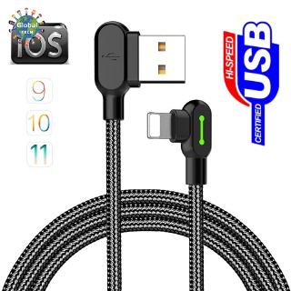 Mcdodo fast charging cable usb nylon braided data lightning cable for iphone apple x 8 7 6 5 6s plus