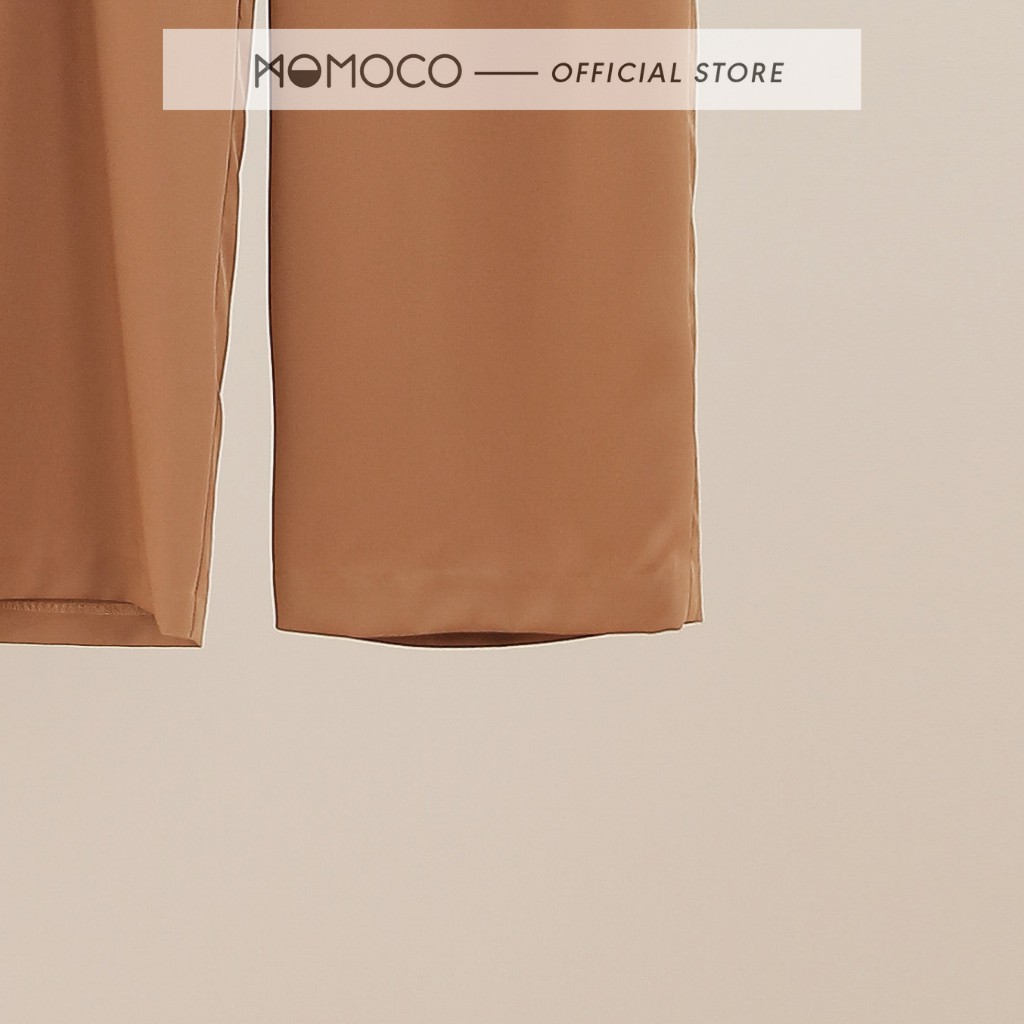Quần Culottes Ống Suông Nữ 2 Ly MOMOCO ESSENTIALS Chất Tuýt Si Không Nhăn, Giữ Form Pleated Culottes  - M2775 | BigBuy360 - bigbuy360.vn
