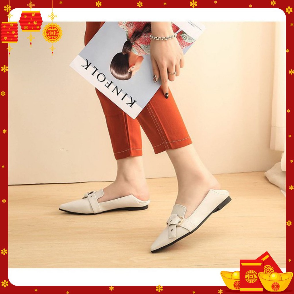 Giày búp bê siêu xinh da lì mã BB_B13