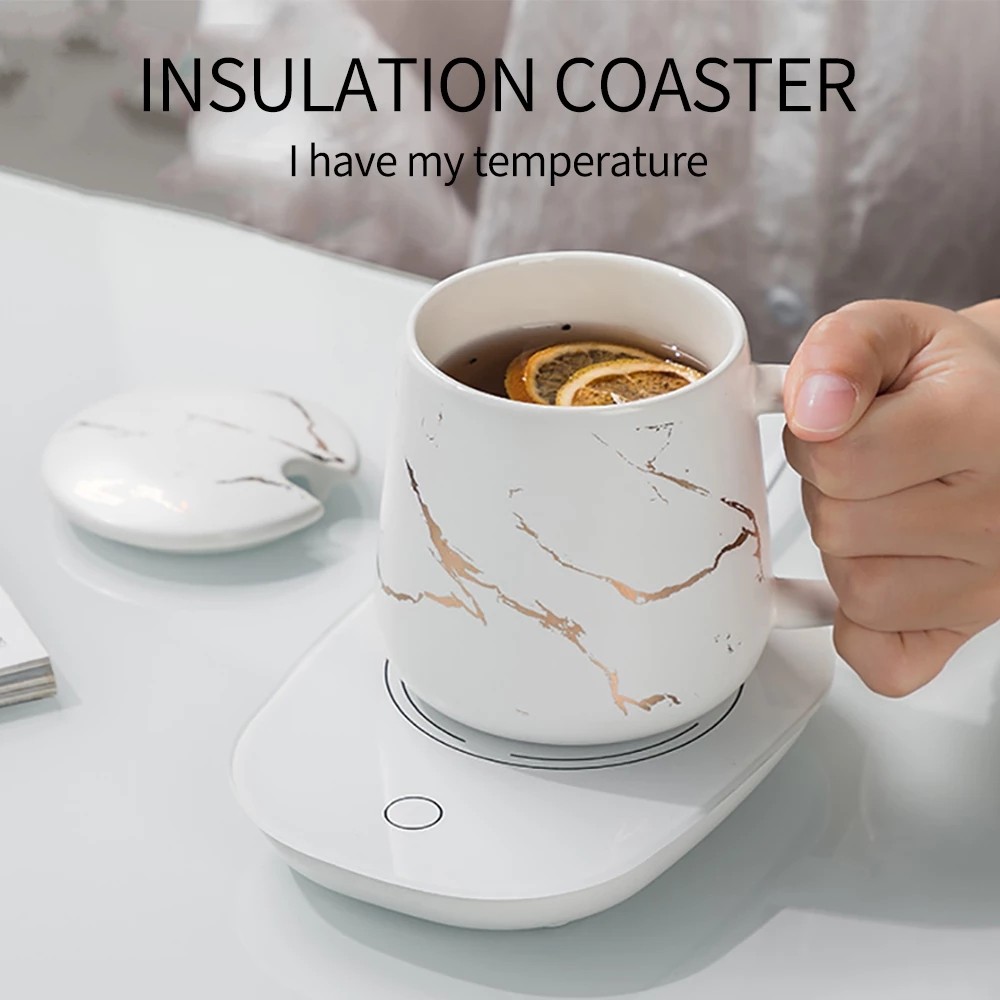 Đế Hâm Nóng Cốc Nước Tiện Lợi 55 Độ