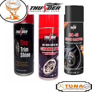 Vệ Sinh Sên + Dưỡng Sên + Dưỡng nhựa nhám, đánh bóng lốp, dung dịch vệ sinh sên và bôi trơn sên