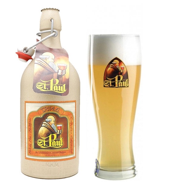 Bia sứ St. Paul Triple 7,6% Bỉ – chai 500ml
