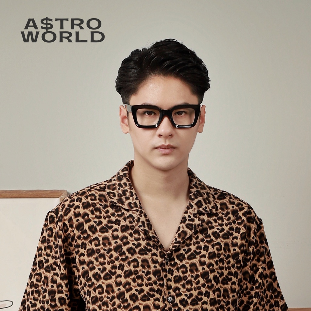Gọng kính Mắt Cú A$troWorld the Owl + Bao da + Nước/Khăn Lau kính + Vít chính kính + Box