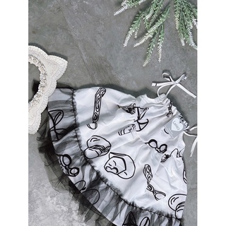 Váy yếm lụa đuôi cá tutu Lennco cho bé gái(7-19kg)