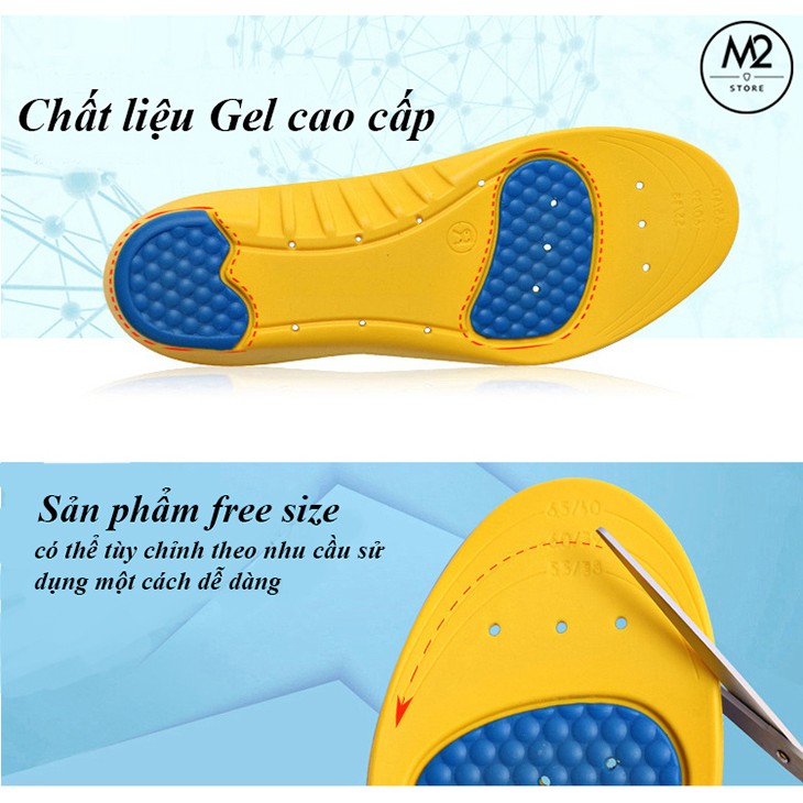 Lót giày thể thao êm chân lọc khí tăng 1 Size LGTT03