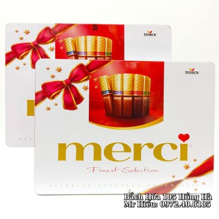 [Hỏa Tốc] Socola Merci hộp sắt 500g