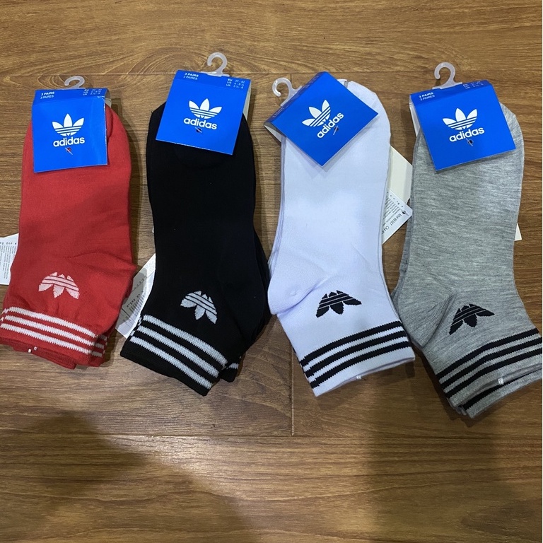 (Hàng auth tuồn) Tất adidas cổ trung/ 1pack=3 đôi